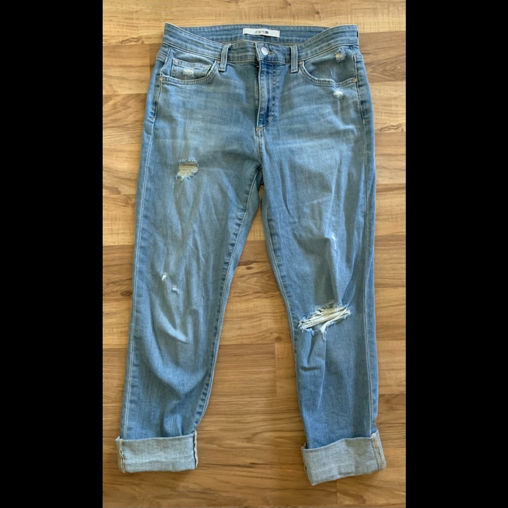 Joe’s Jeans boyfriend slim ankle jeans
